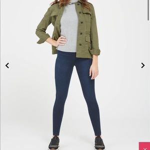 Jean-ish spank leggings in grey